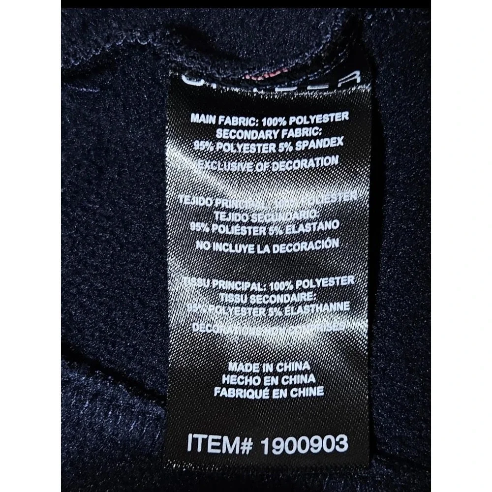 Spyder Mens Large Sweater Bandit Activewear Long Sleeve Full Zip Blue